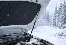 Почему зимой «падают» упоры капота и багажника