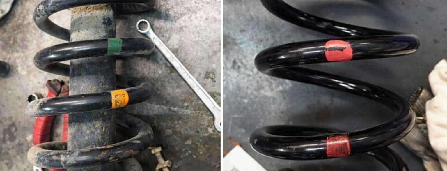 Признаки просевших или поврежденных пружин