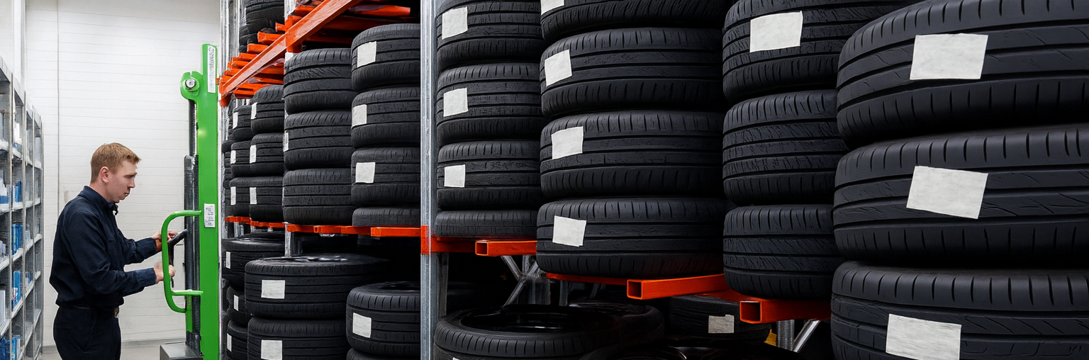 Зачем правильно хранить шины