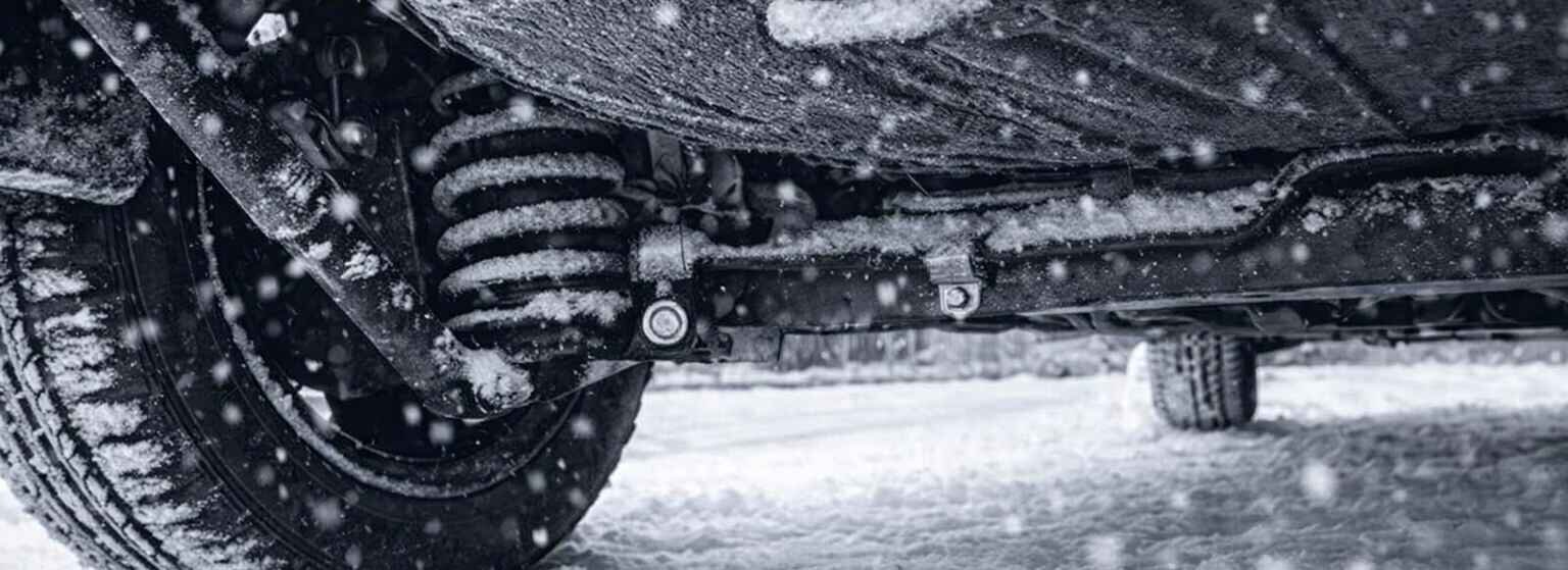 Как зима влияет на ресурс пружин подвески