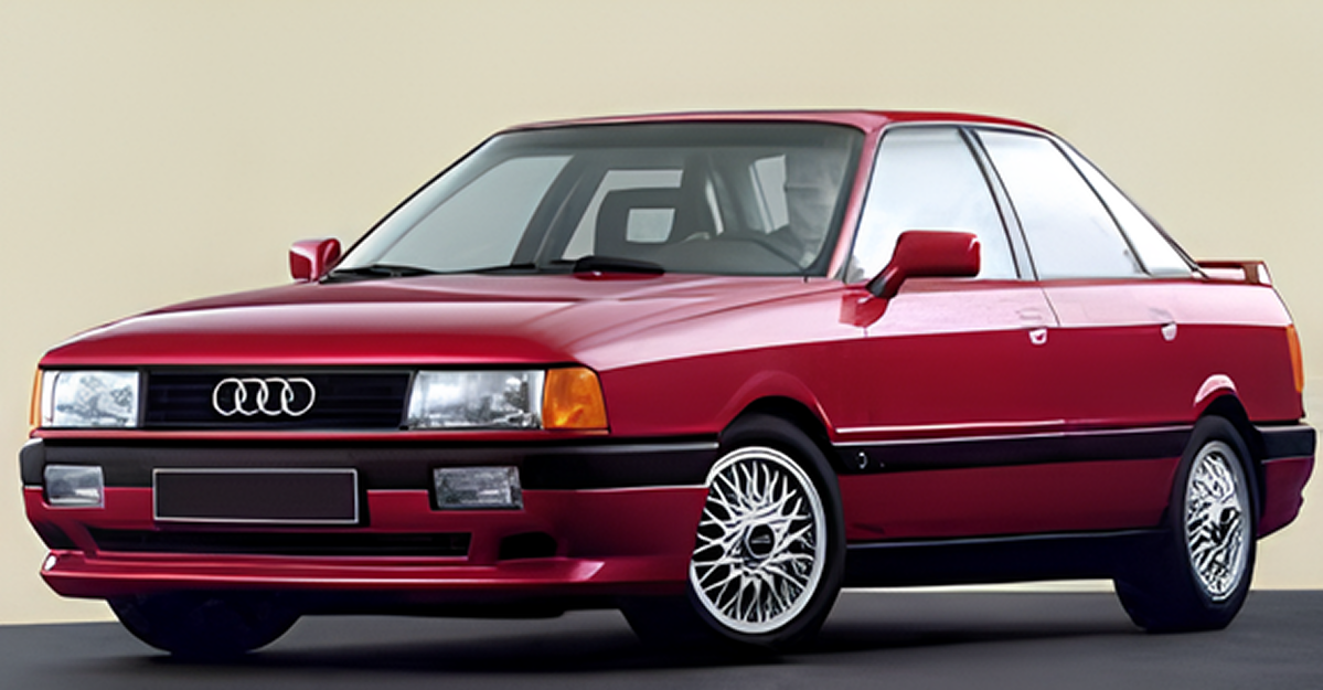 Знос пружин Audi 80 B3
