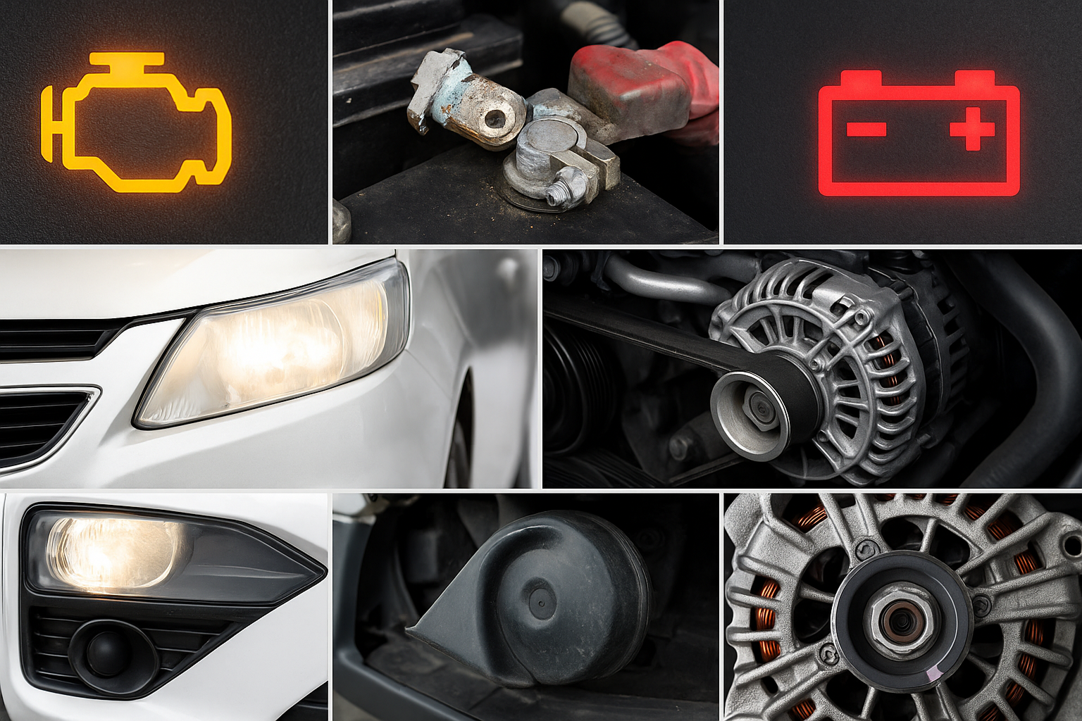 Признаки неисправности