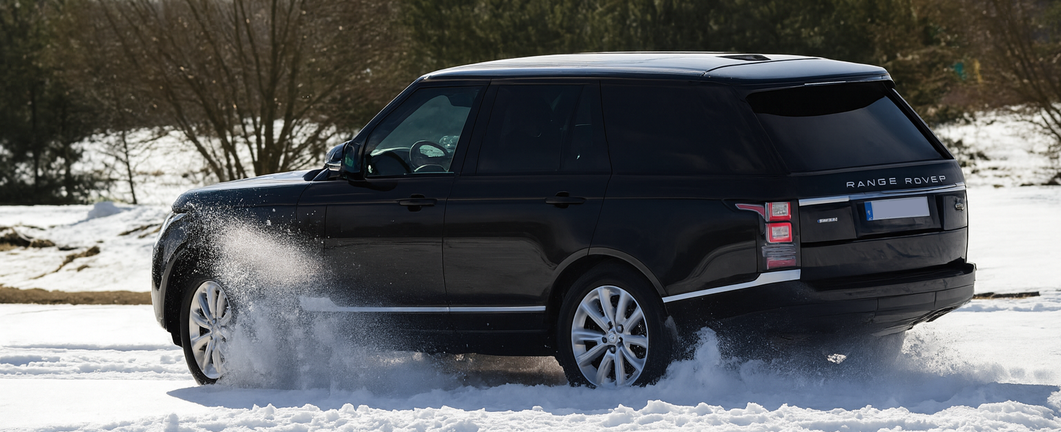 Карданный (задний) привод зимой