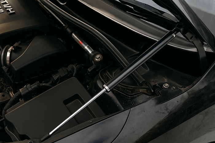 Навіщо потрібні та як влаштовані амортизатори капота