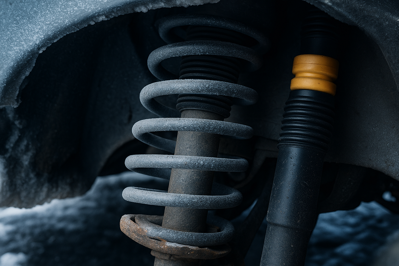 Как мороз влияет на подвеску