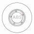 Диск гальмівний HYUNDAI H1/H200 передн. вент. (ABS) A.B.S. 17035 (фото 1)