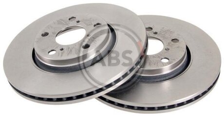 Диск гальмівний TOYOTA AURIS, COROLLA передн., вент. (ABS) A.B.S. 17829