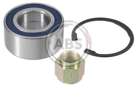 Комплект підшипника ступиці колеса CITROEN, PEUGEOT передній (ABS) A.B.S. 200033