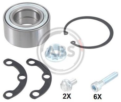 Комплект підшипника ступиці колеса MERCEDES задній (ABS) A.B.S. 200592