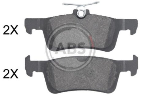 Колодка гальм. диск. задн. (ABS) A.B.S. 35028
