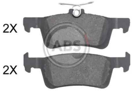 Колодка гальм. диск. задн. (вир-во ABS) A.B.S. 35028