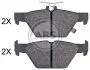 Колодка гальм. диск. задн. (вир-во ABS) A.B.S. 35119 (фото 1)