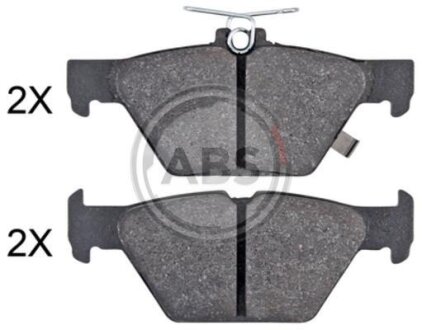 Колодка гальм. диск. задн. (ABS) A.B.S. 35119