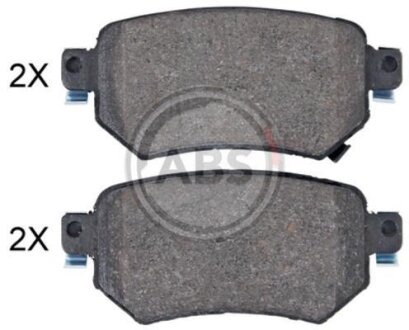 Колодка гальм. диск. задн. (ABS) A.B.S. 35142