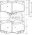 Колодка гальм. TOYOTA / VW Hi-Lux/Landcruiser передн. (вир-во ABS) A.B.S. 36724 (фото 1)
