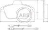 Колодка гальм. PEUGEOT 605 2.0/2.5TD/3.0i передн. (вир-во ABS) A.B.S. 36765 (фото 1)