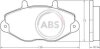 Колодка гальм. FORD Tourneo / Transit передн. (ABS) A.B.S. 36785 (фото 1)