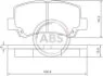 Колодка гальм. SUZUKI Wagon R передн. (вир-во ABS) A.B.S. 37086 (фото 1)