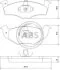 Колодка гальм. SEAT / VW Cordoba / Ibiza / Golf III передн. (вир-во ABS) A.B.S. 37092 (фото 1)