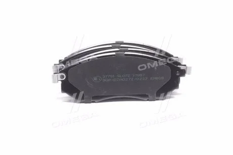 Тормозные колодки передние дисковые A.B.S. A.B.S. 37791