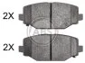 Колодка гальм. диск. задн. (вир-во ABS) A.B.S. 37924 (фото 1)