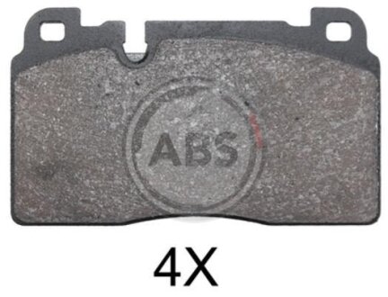 Колодка гальм. диск. передн. (ABS) A.B.S. 37959