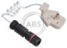 Сигналізатор, зношування гальмових колодок (ABS) A.B.S. 39507 (фото 1)