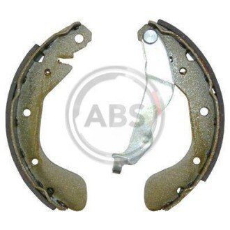 Колодка тормозов. барабан. CHEVROLET Aveo задн. (выр-во ABS) A.B.S. 9158
