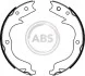 Колодка тормозов. барабан. MITSUBISHI LANCER 2.0 EVO 08-,OUTLANDER II 2.2 3.0 07 задн. (выр-во ABS) A.B.S. 9235 (фото 1)