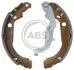 Колодка тормозов. барабан. RENAULT DUSTER задняя (выр-во ABS) A.B.S. 9364 (фото 1)