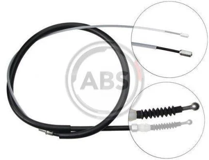 Трос ручного гальма VW TOURAN (1T1,1T2,1T3) задн. (вир-во ABS) A.B.S. K13576