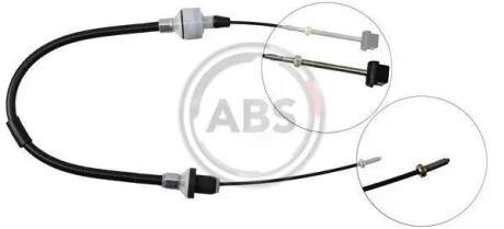 Трос зчеплення OPEL CORSA (вир-во ABS) A.B.S. K25760