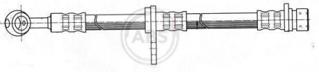 Шланг тормозной ПЕРЕДНЬ ЛЕВЫЙ HONDA LOGO (GA) 03/99-03/02 A.B.S. SL5546