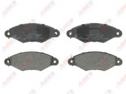 Тормозные колодки передние дисковые ABE C1R012ABE