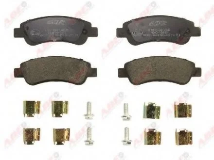Тормозные колодки задние дисковые ABE C2F009ABE