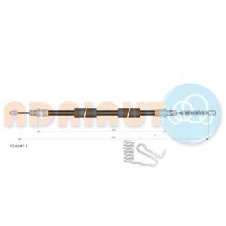 Трос гальмівний Adriauto FORD Transit ADRIAUTO 13.0207.1