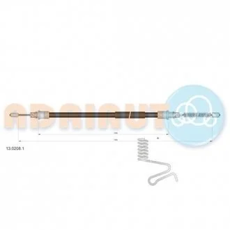 Трос тормозной Adriauto FORD Transit ADRIAUTO 13.0208.1
