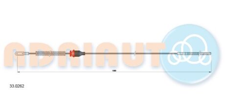 Трос ручного гальма ADRIAUTO 33.0262