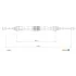 Трос тормозной Adriauto RENAULT/DACIA Duster ADRIAUTO 41.0201.2 (фото 1)