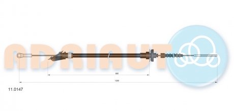 Трос зчеплення ADRIAUTO AD11.0147