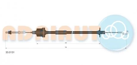 Трос зчеплення Adriauto ADRIAUTO AD33.0131