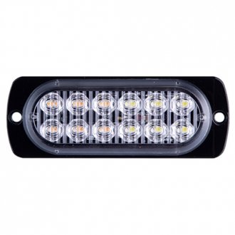 Повторитель габарита 12 LED 12V белый+желтый AG 00000060320