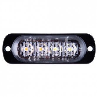 Повторитель габарита 4 LED 12V белый+желтый AG 00000060322