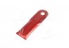 Нож измельчителя подвижный зубчатый JD, NH (Z77601JD/84065059/89815911/LA322326450) Agri-parts 17AP000584 (фото 4)