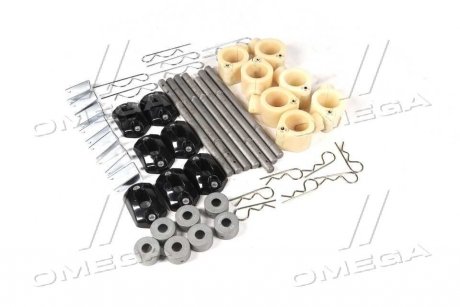 Палец шнека жатки JD600 в сборе с креплением (к-т 7шт) (AZ60037JD) (Agri Parts) Agri-parts 18AP010406