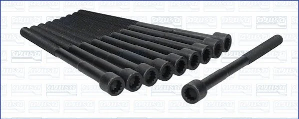 Комплект болтов с головкой системы TORX из черного металла AJUSA 81045600 (фото 1)
