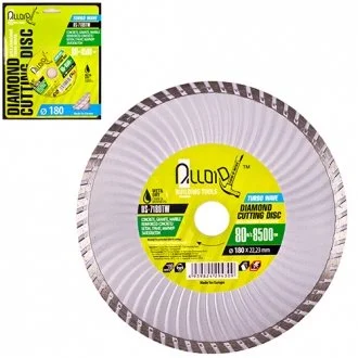 Диск алмазный отрезной Turbo Wave 180 мм Alloid 00000031020