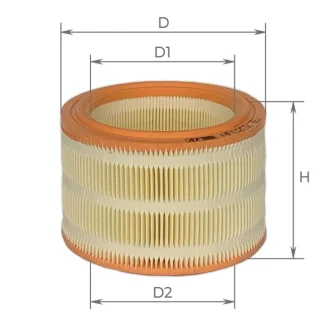 Фільтр повітряний ALPHA FILTER AF0202
