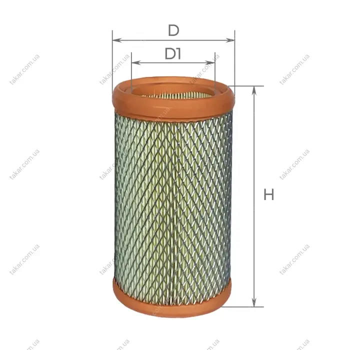 Воздушный фильтр ALPHA FILTER AF0210 (фото 1)