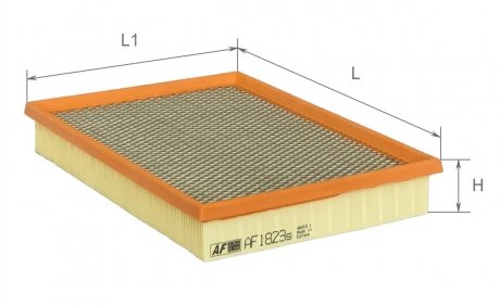 Воздушный фильтр ALPHA FILTER AF1823S